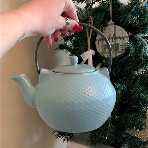 baby blue teapot